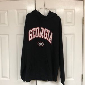 Men’s hooded Georgia sweatshirt